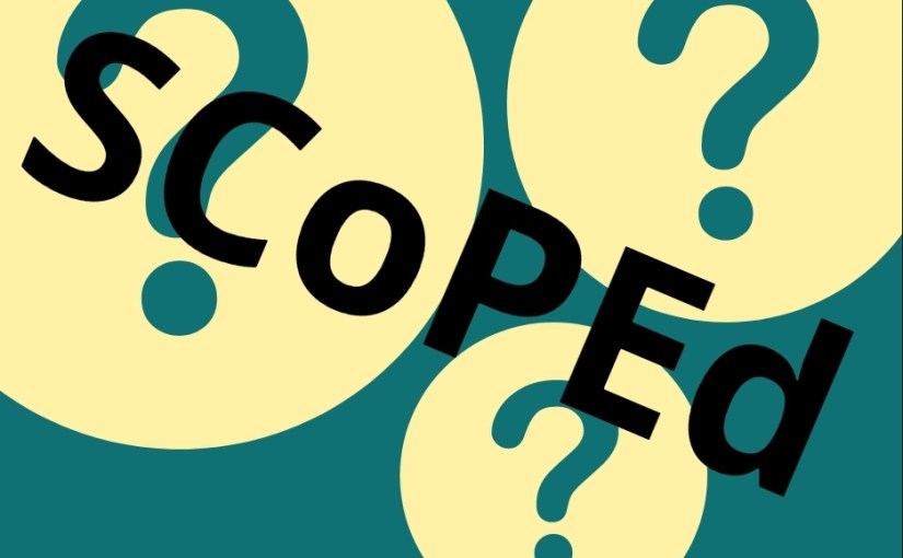 SCoPEd 2 – What’s changed? (spoiler: not a&nbsp;lot)